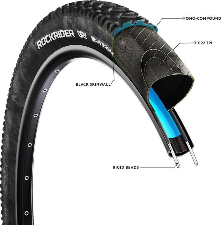 Actual product image Btwin DRY1 26x2.00 (26 x 2.00, 50-559)