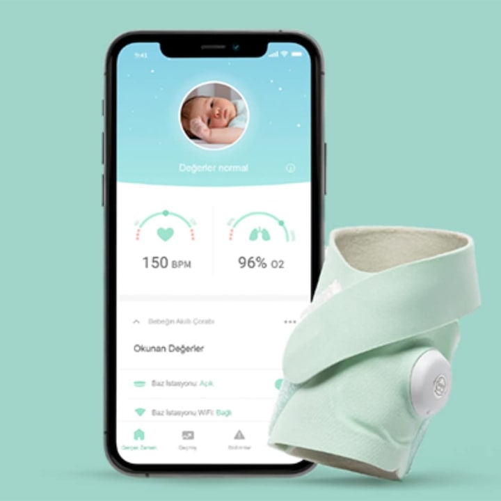 Immagine prodotto Owlet Calzino intelligente 3 (Audio del baby monitor, 30 m)