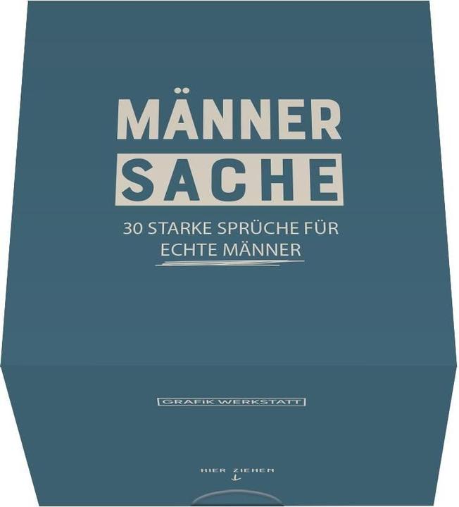 Produktbild Message in a Box - Männersache - von (30 Stk.)