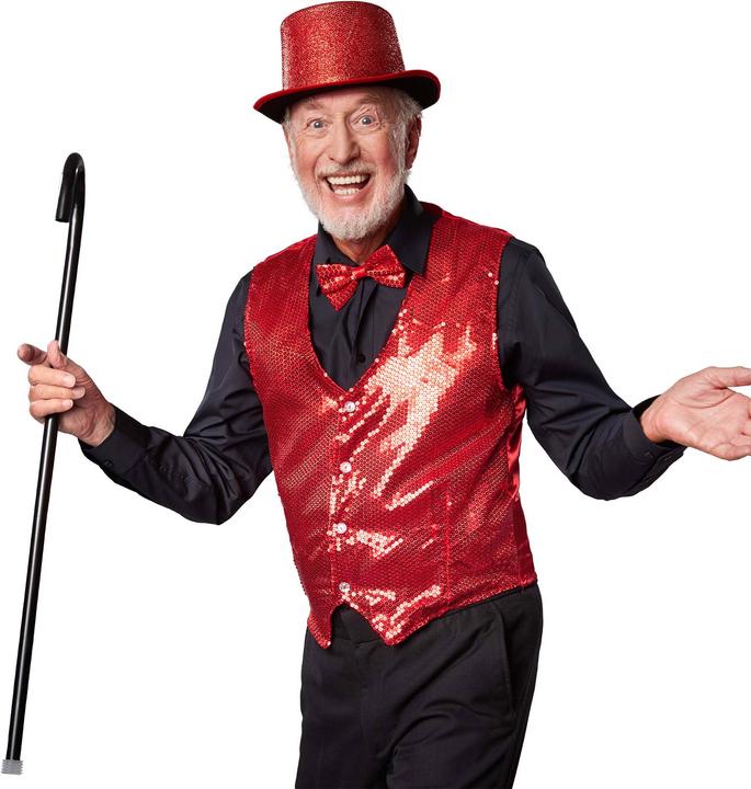 Actual product image tectake Glitter Top Hat
