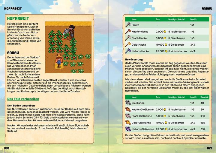 Produktbild Stardew Valley - Der grosse inoffizielle Guide (Deutsch, Aaron Kübler, Andreas Zintzsch, Bettina Pflugbeil, Anne-Sophie Hardouin, 2024)