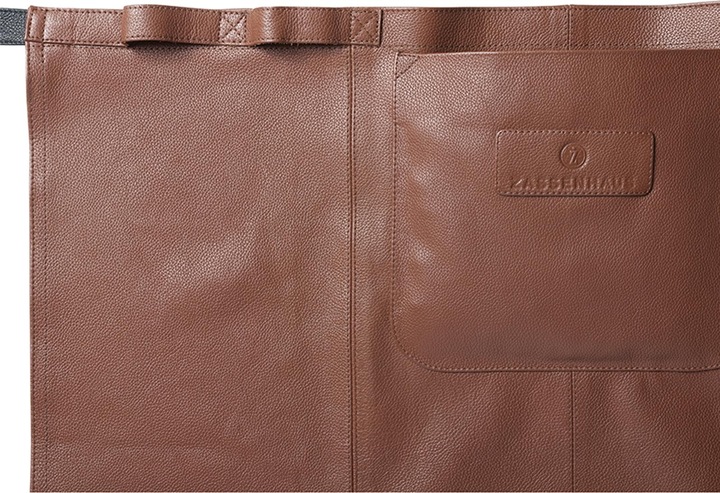 Immagine prodotto Zassenhaus Grembiule in vita in pelle di vacchetta color cognac (Taglia unica)