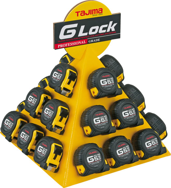 Produktbild Tajima Båndmål G-Lock 3,0 m m/gummikappe (M)