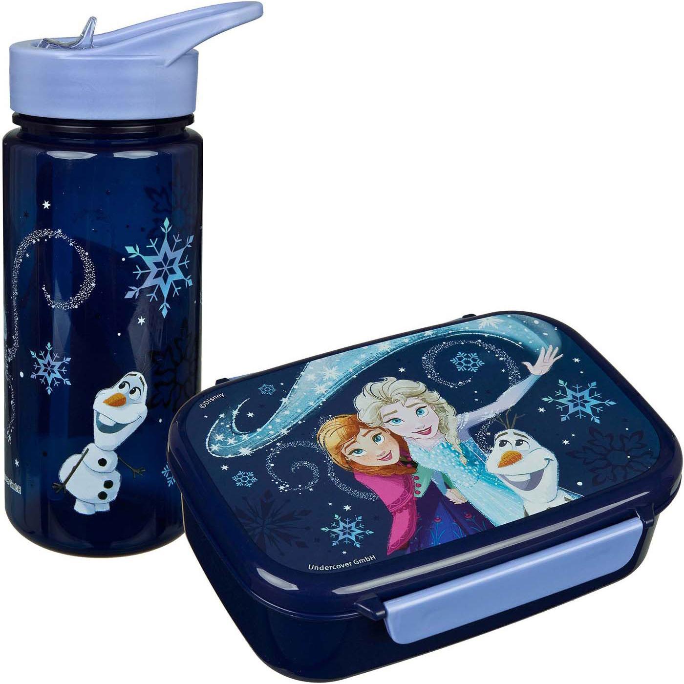 Undercover Set aus gefrorener Lunchbox und Trinkbecher, Portapranzo, Multicolore