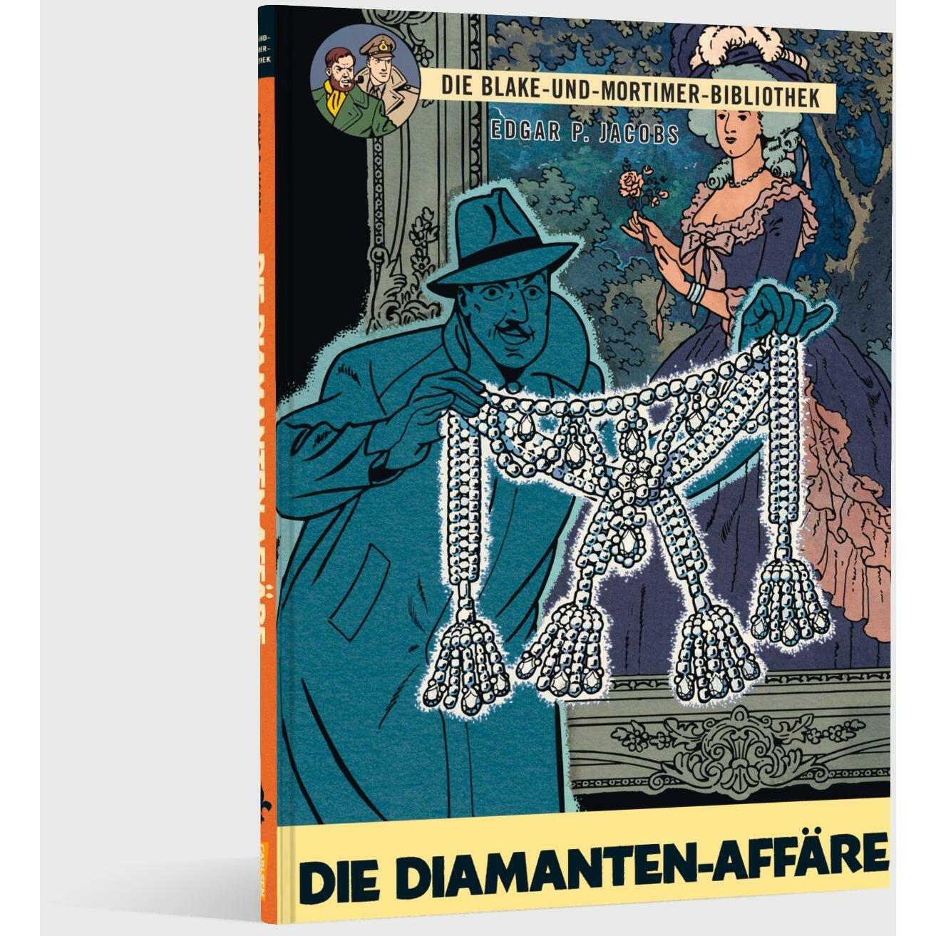 Thumbnail - Blake und Mortimer Bibliothek 7: Die Diamanten-Affäre, Belletristik von Edgar-Pierre Jacobs
