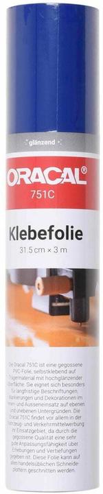 Orafol Vinylfolie Oracal 751C Mittelblau