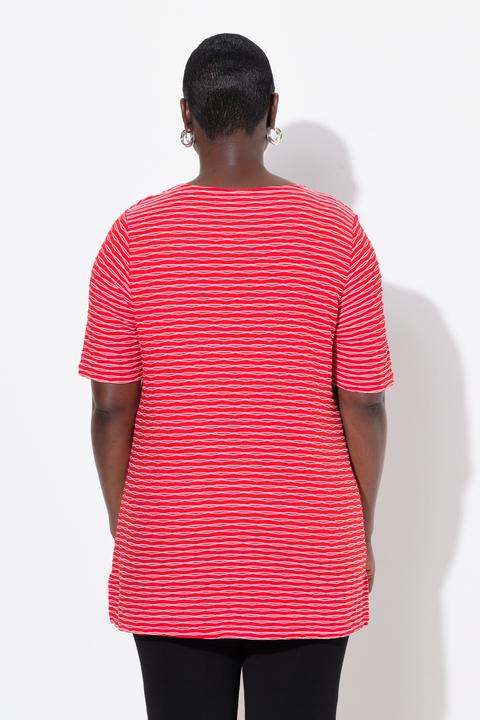 Produktbild Ulla Popken T-Shirt, Metallspange, Classic, Rundhals, Halbarm (46, 48)