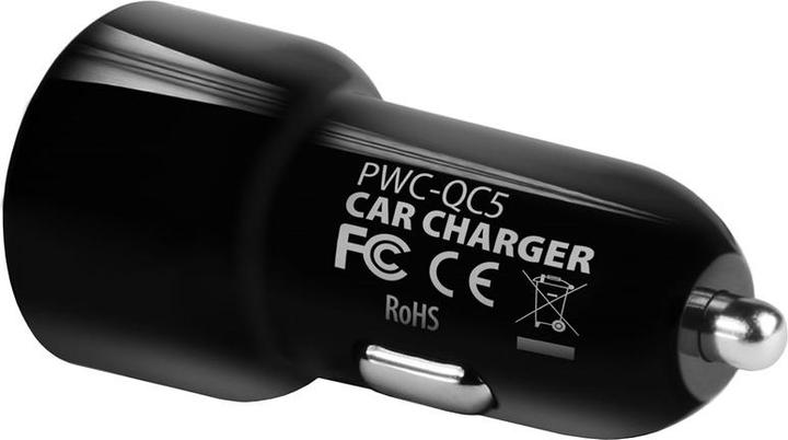 Produktbild Axagon PWC-QC5 - Auto - Zigarettenanzünder - 12 V - Schwarz