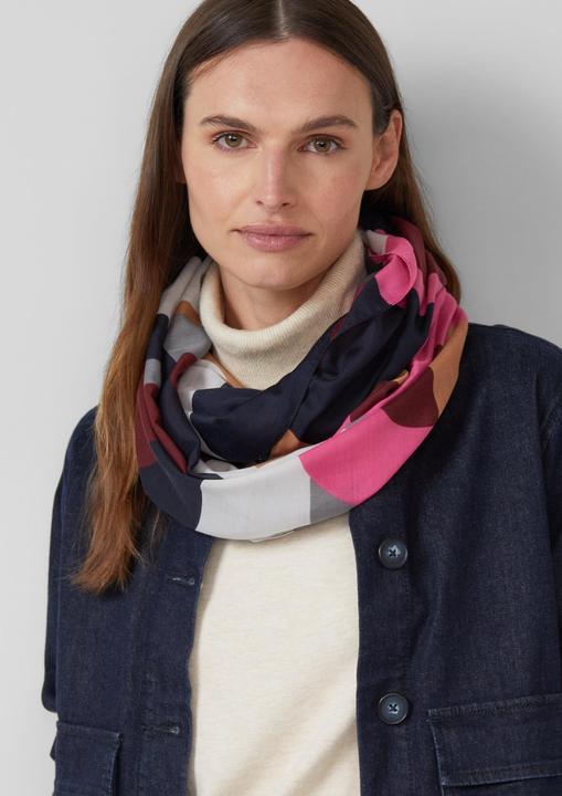 Produktbild s.Oliver Snood Loop-Schal mit Artwork