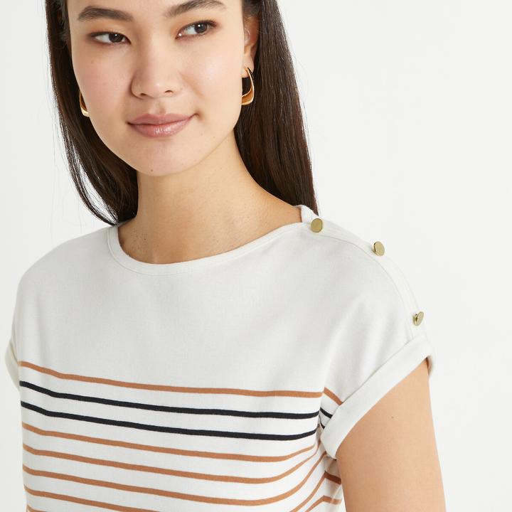 Produktbild Anne Weyburn Gestreiftes T-Shirt (32, 34)