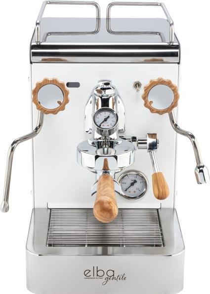 Actual product image Elba Gentile weiss RAL9016 Siebträgermaschine