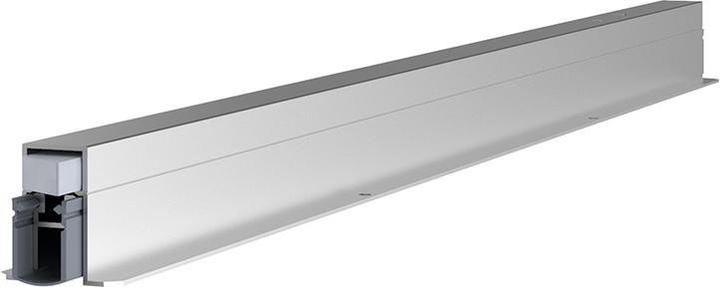 Actual product image Athmer Door seal Schall-Ex® DUO L-15/28 OS 1-404 2-sided Length 1083 mm Aluminium silver anodised...
