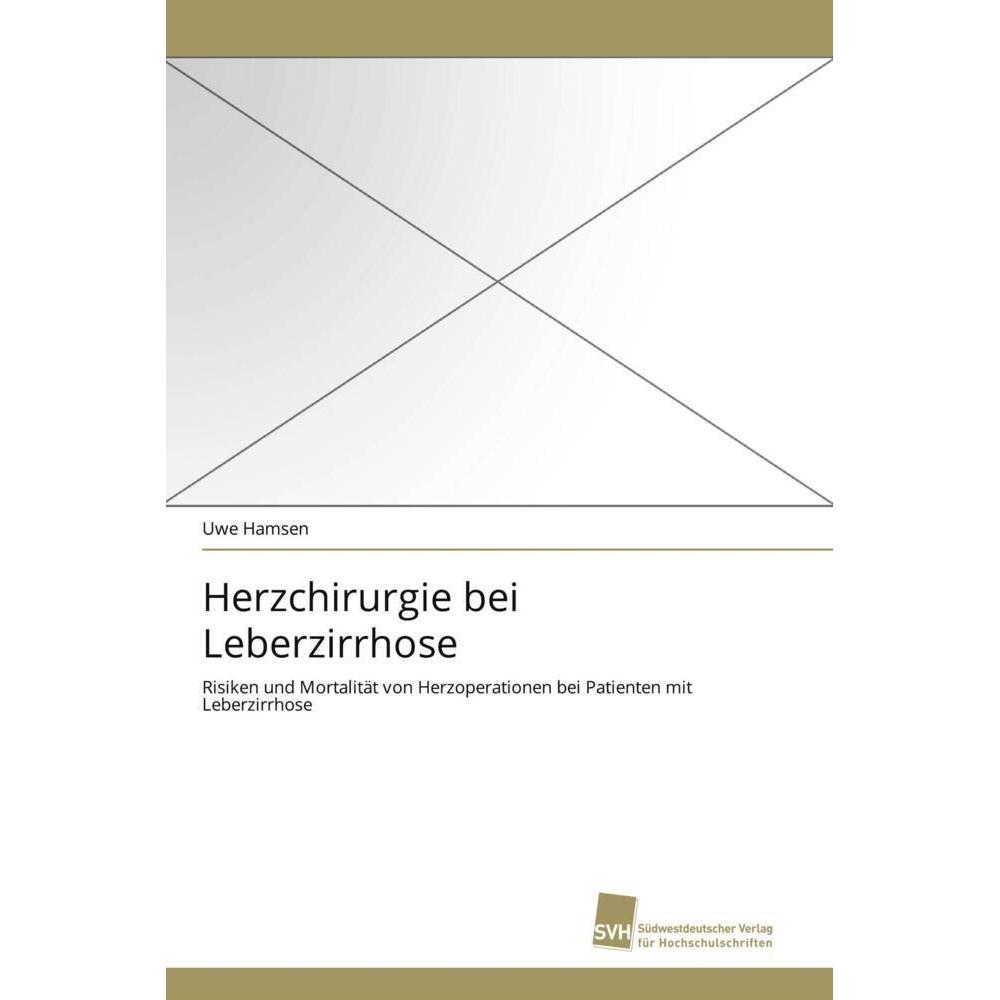 Herzchirurgie bei Leberzirrhose, Fachbücher