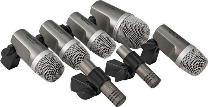 Immagine prodotto Omnitronic MIC 77-7LMH MK2 set di microfoni per batteria