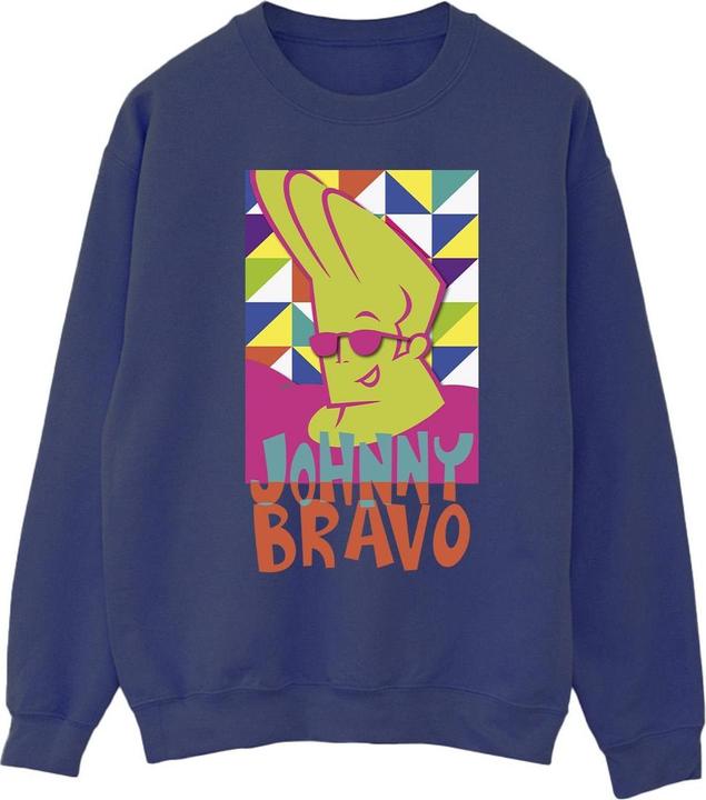 Produktbild Johnny Bravo Multi Triangles Pop Art Sweatshirt (M)