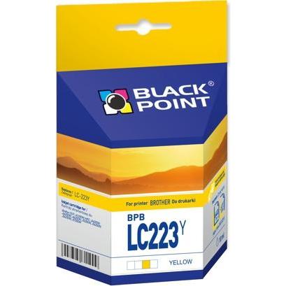 Thumbnail - Blackpoint, Druckerpatrone, Black Point do Brother BPB LC223Y (Y)