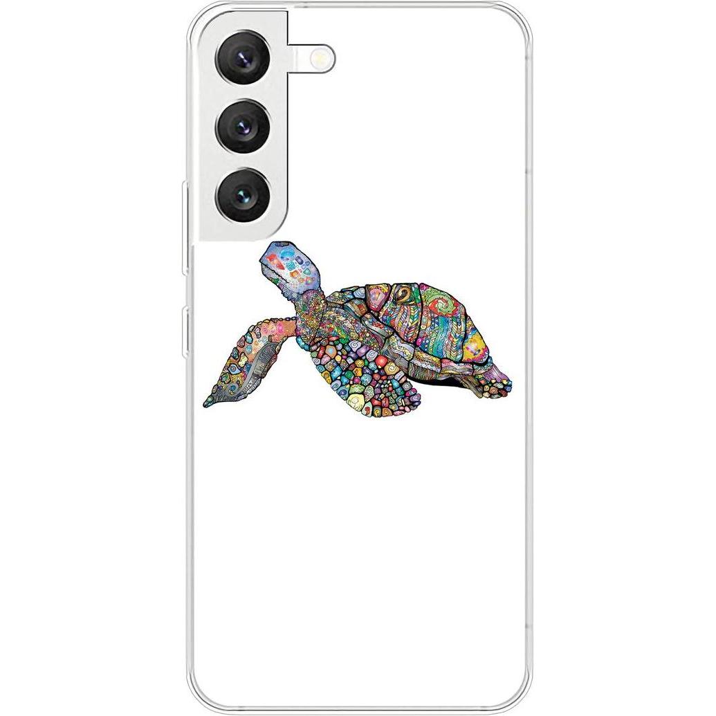 König Design Hülle Handy Schutz für Samsung Galaxy S22 5G Case Cover Tasche Bumper Etuis TPU (Samsung Galaxy S22 5G), Sm...