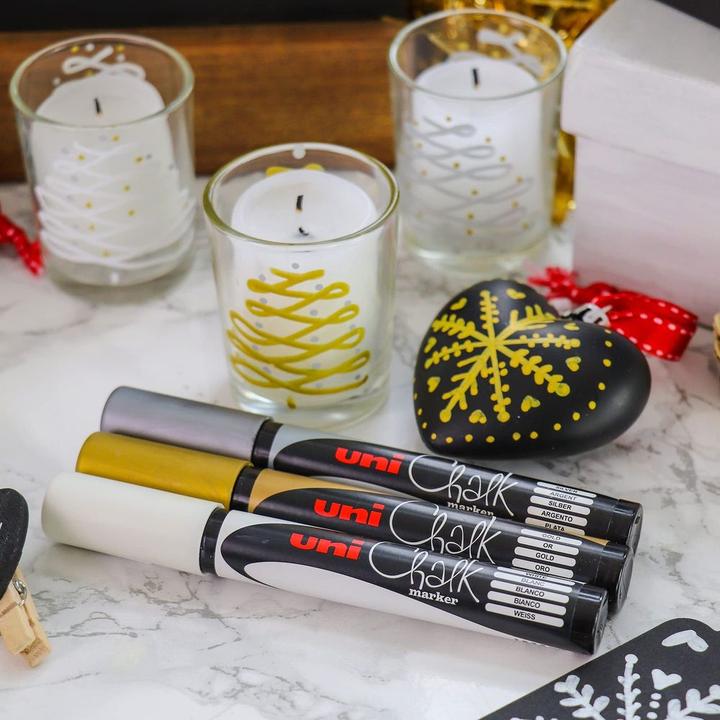 Actual product image Uni-ball Chalk marker (4x)