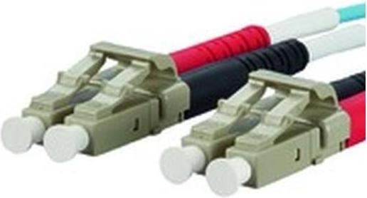 Produktbild Metz Connect 151J1JOJO10E. Kabellänge: 1 m, Lichtleitertyp: OM3, Anschluss 1: 2x LC, Anschluss 2: 2x (1 m)