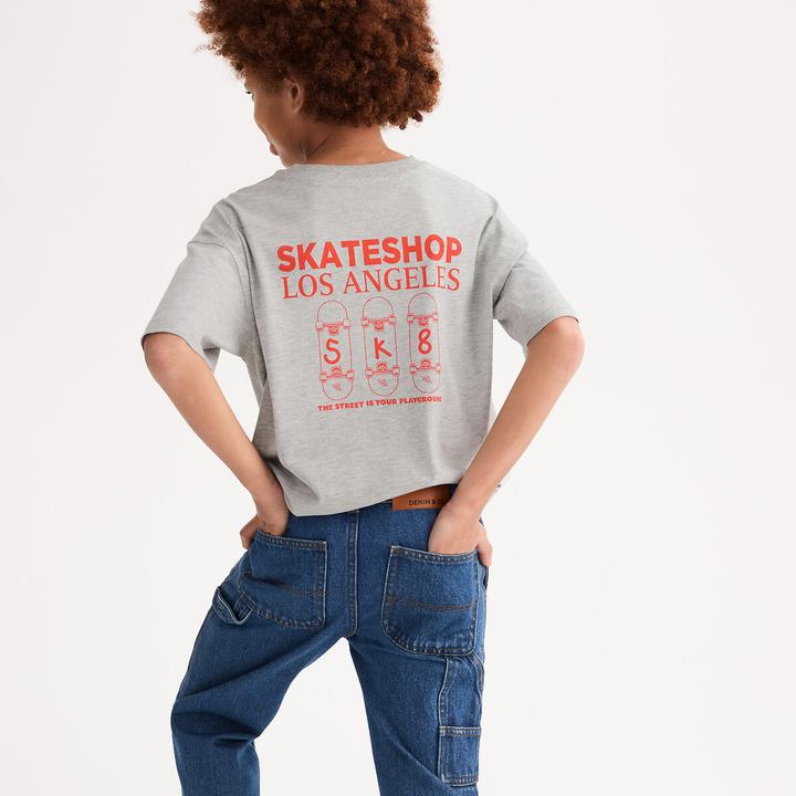 Produktbild La Redoute Collections Oversize-T-Shirt mit Botschaft (152)