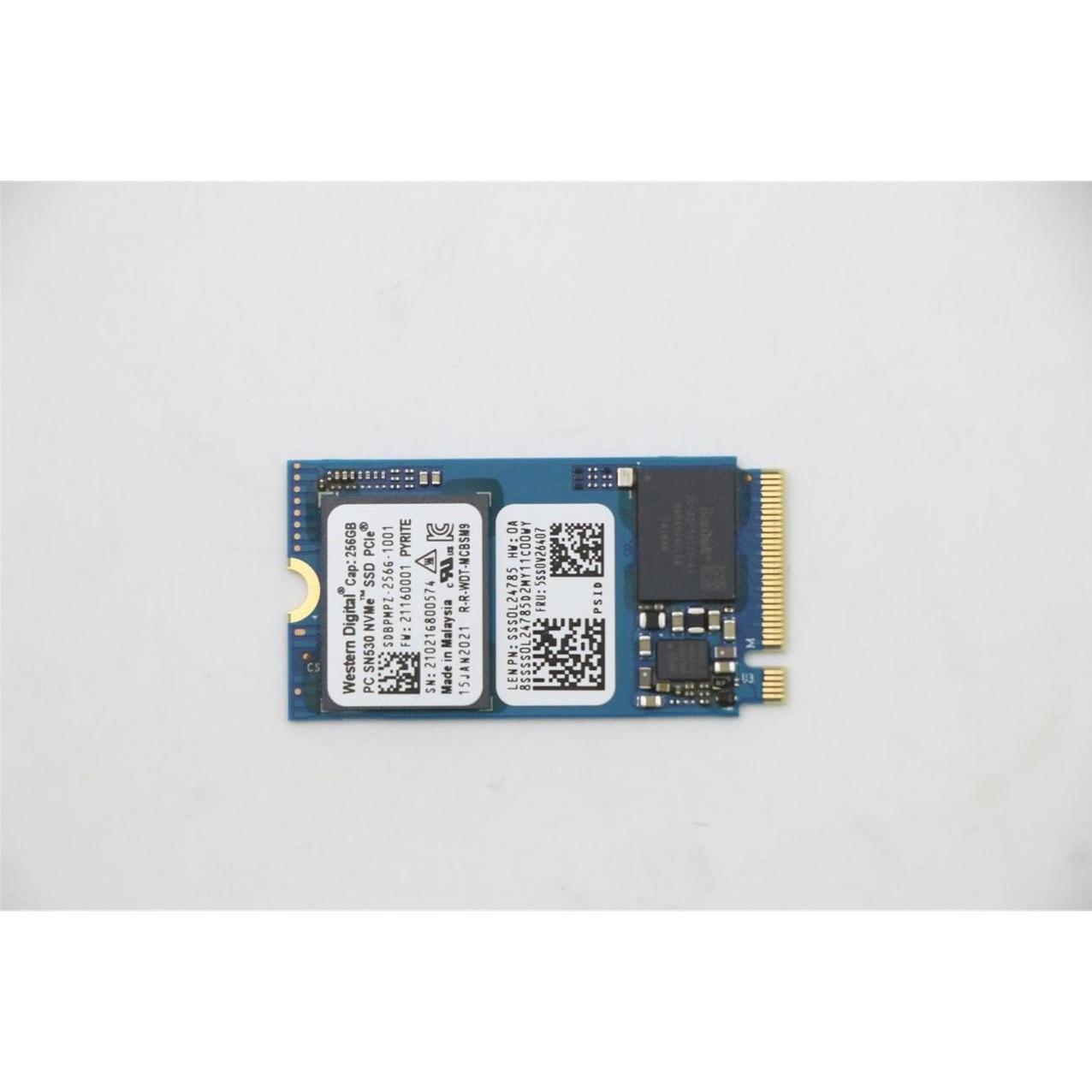 Lenovo SSD M.2 PCIe NVMe (256 GB, M.2 2242), SSD