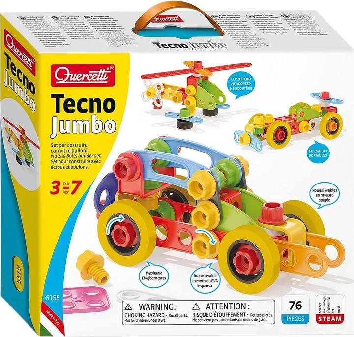 Image du produit Quercetti Tecno Jumbo, 72dlg
