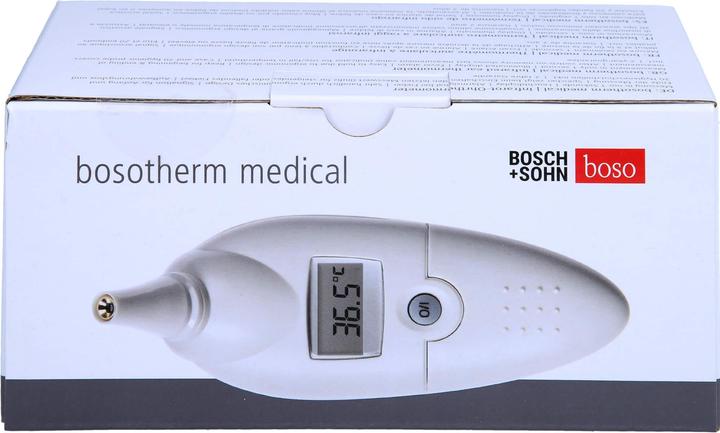 Actual product image Boso Bosotherm medical ear thermometer with protective caps (Ear)