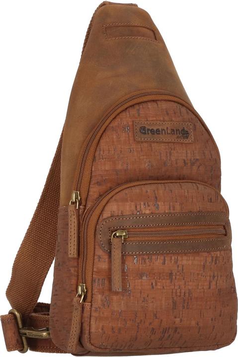 Immagine prodotto Greenland Nature Borsa a tracolla Nature in pelle 37 cm