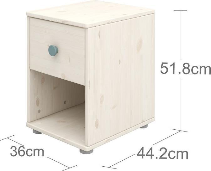 Produktbild Flexa Kommode Classic mit 1 Schublade (44.50 x 36 x 51.80 cm)
