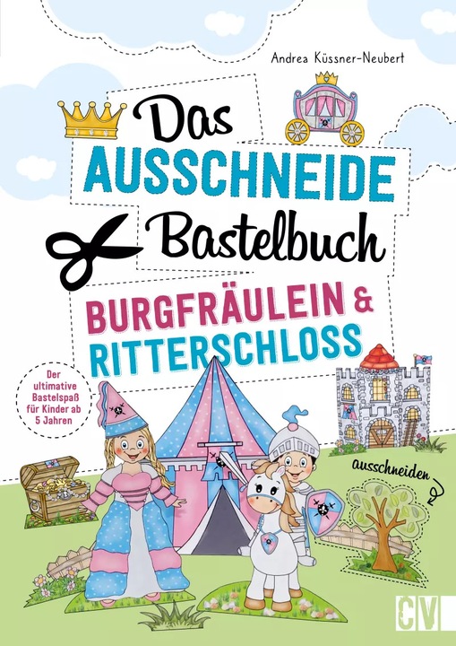 Produktbild Das Ausschneide-Bastelbuch – Burgfräulein & Ritterschloss