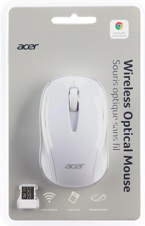 Actual product image Acer AMR800 wireless mouse white (Wireless)