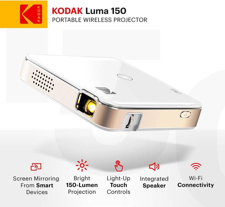 Actual product image Kodak Luma 150 (WVGA, 60 lm, 1.2:1)