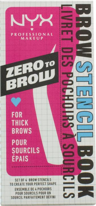 Actual product image NYX Professional Make-Up Nyx Zero to Brow (Thick Brow)