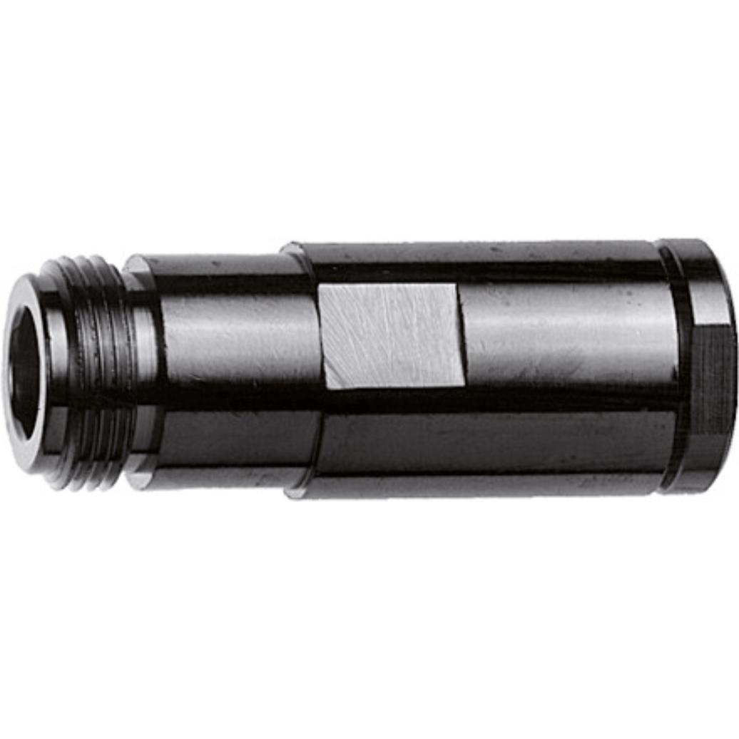 Telegärtner J01021H1076 Connettore Core nero Type-n - Filettature del connettore (50 g, 17,5 mm, 17,5 mm, 48 m)., Cavo + Spina elettrica, Nero