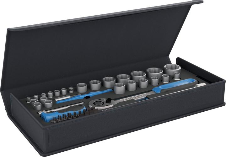 Produktbild Gedore TC 19-20-MU-10 Steckschlüssel-Satz 1/4"+1/2" 52-teilig (1/4")