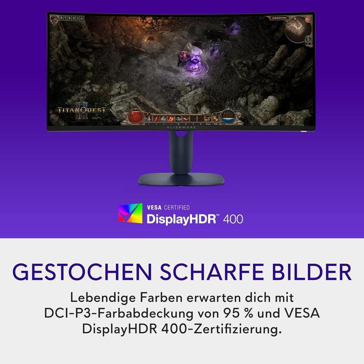 Productafbeelding Dell Alienware AW3425DWM (3440 x 1440 pixels, 34")