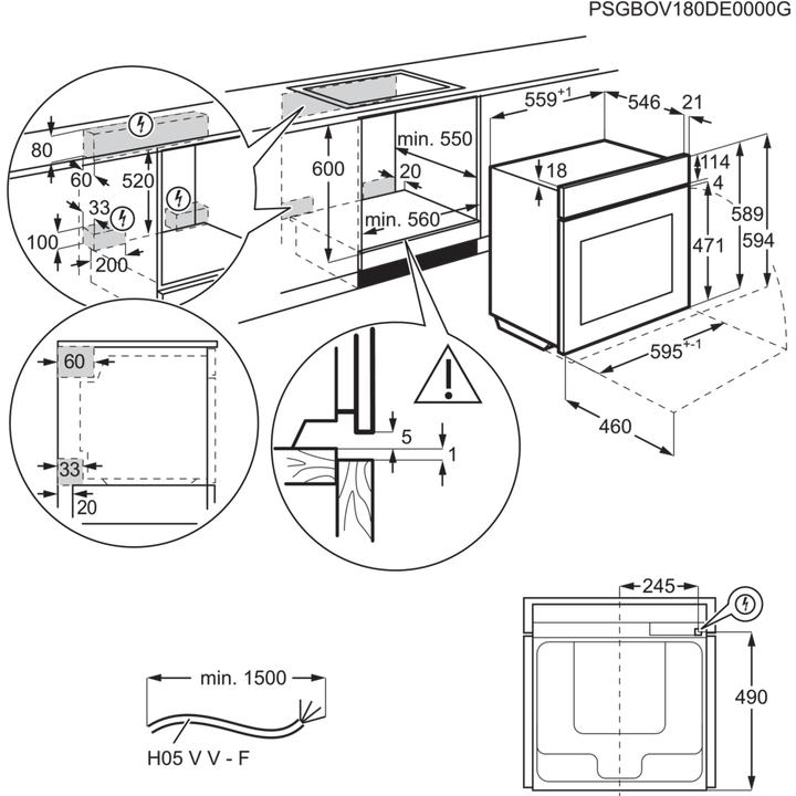 Actual product image Electrolux Eh6l40xcn
