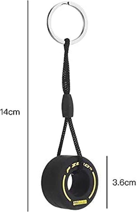 Actual product image PhoneLook Universal / Key Ring Tyre P Zero Pirelli F1 Sport Pink
