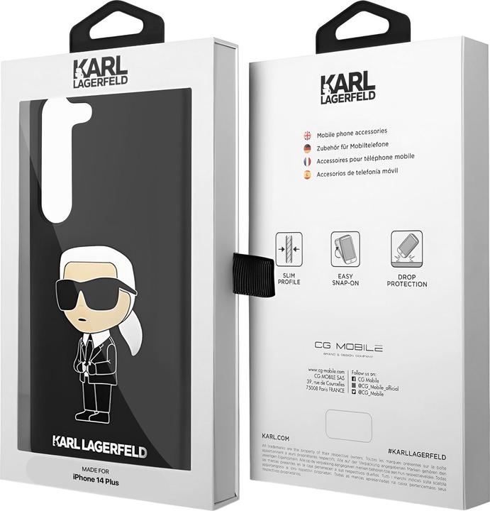 Image du produit Karl Lagerfeld Galaxy S23 hardcase Silicone Ikonik S911 (Samsung Galaxy S23)