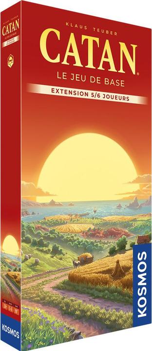 Immagine prodotto Asmodée CATAN Le jeu de base compl. 10+/5-6 (Francese, 3 - 6 Giocatori)