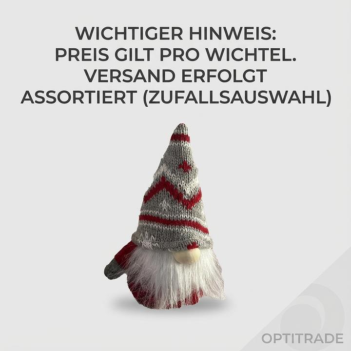 Produktbild Champ Dekofigur Wichtel mit Strickmütze