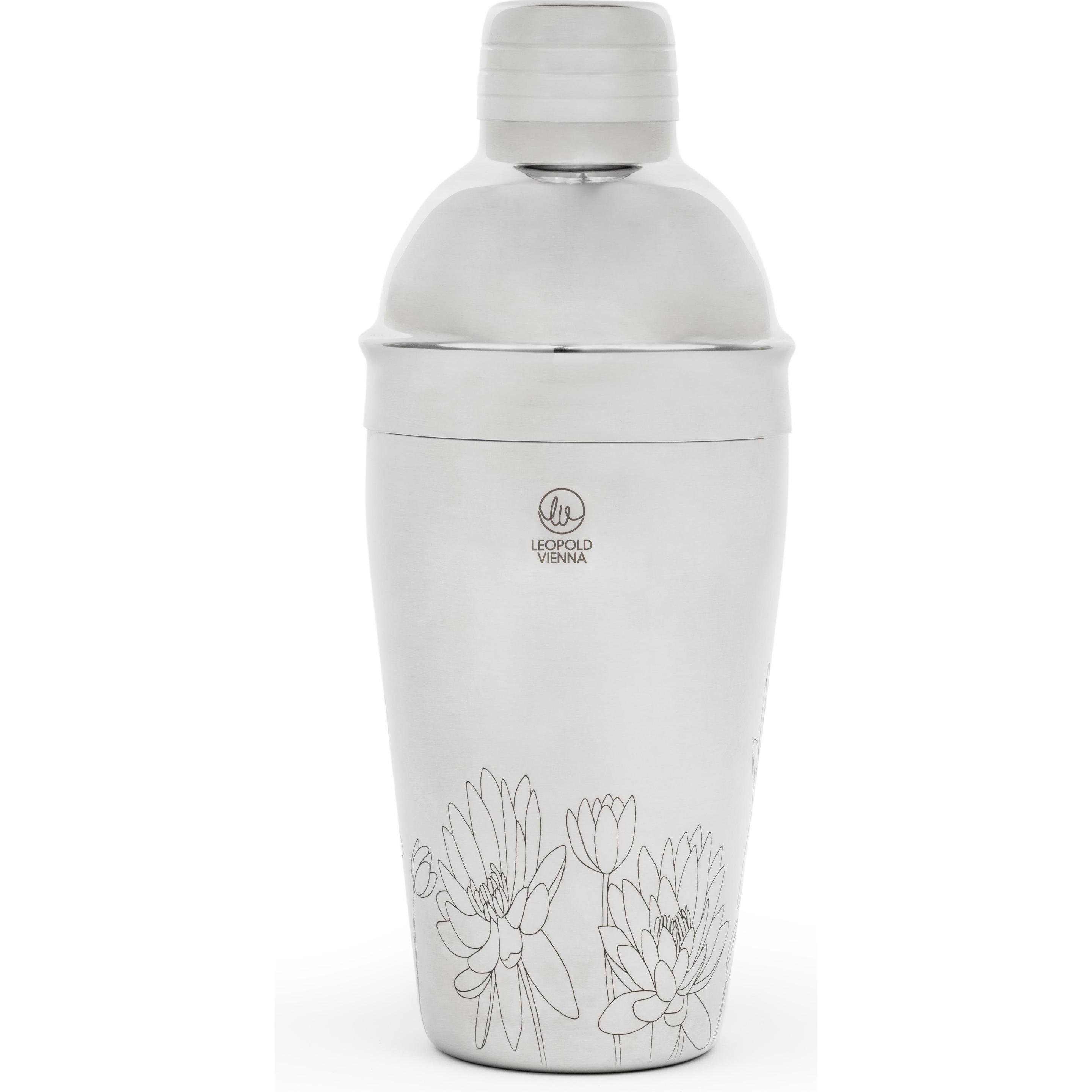 Leopold Vienna, Accessori da bar, Cocktail Shaker Flowers Edelst (Shaker da cocktail)