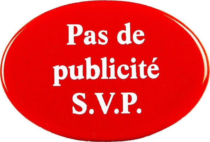 Immagine prodotto Münder Pas de publicité S.V.P.
