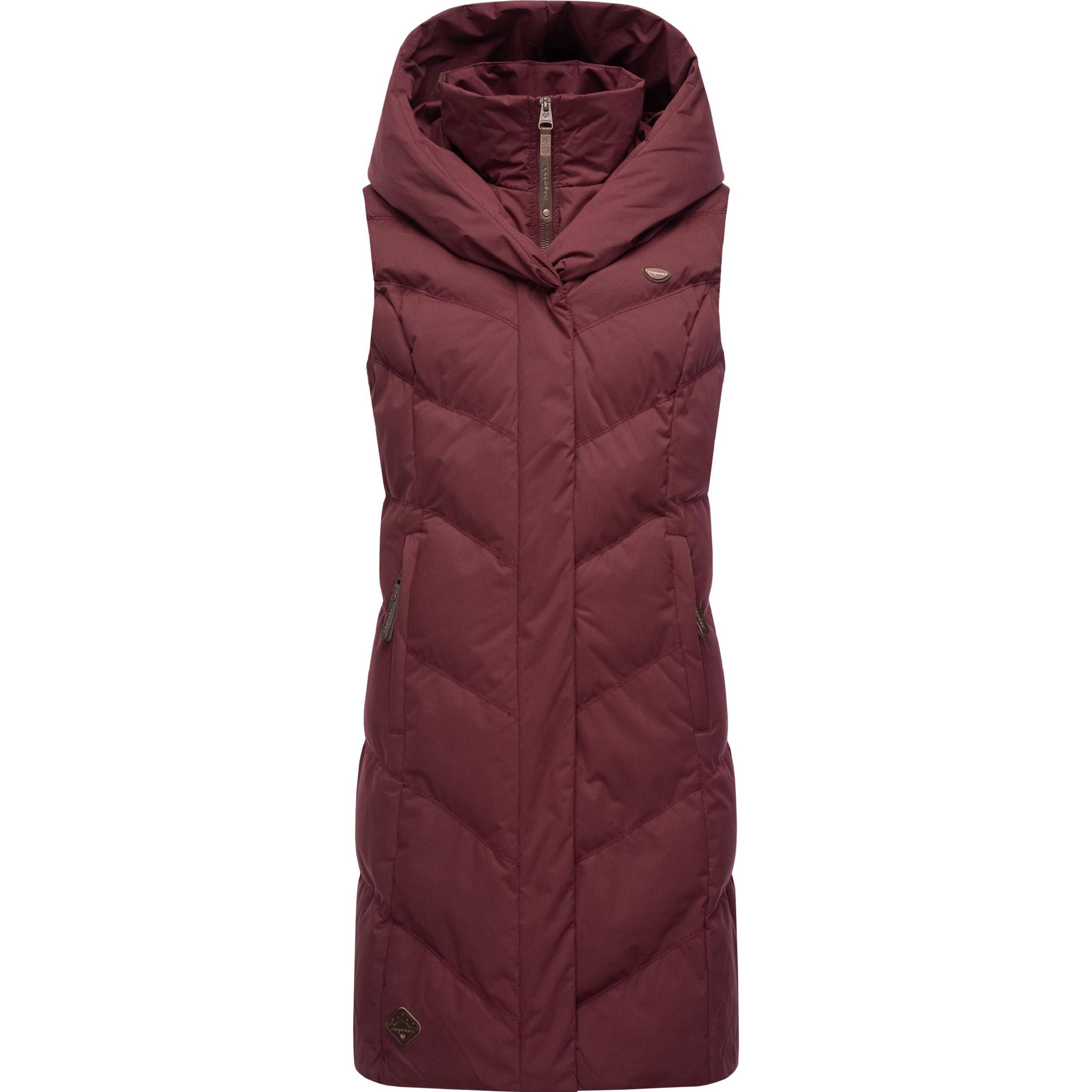 Ragwear, Damen, Weste, Natalka Vest, Rot, (XL)