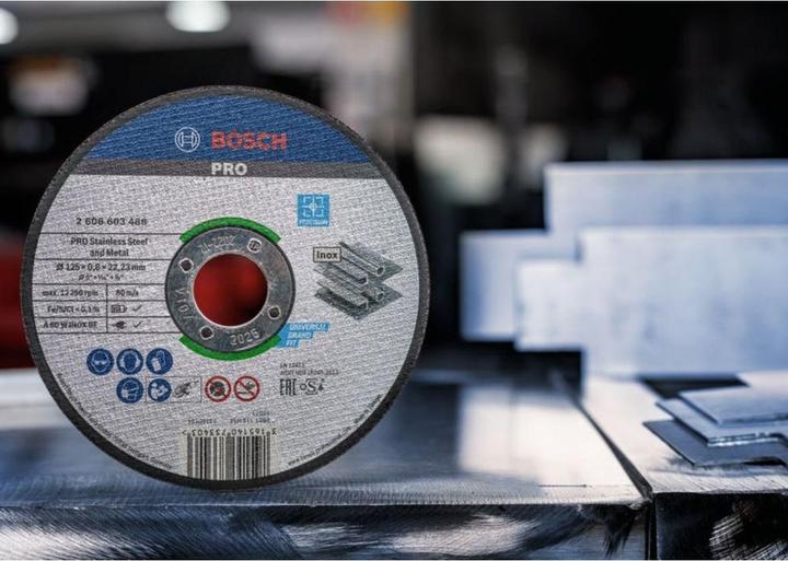 Produktbild Bosch Professional Zubehör PRO Stainless Steel and Metal Trennscheibe, 125 x 0,8 x 22,23 mm