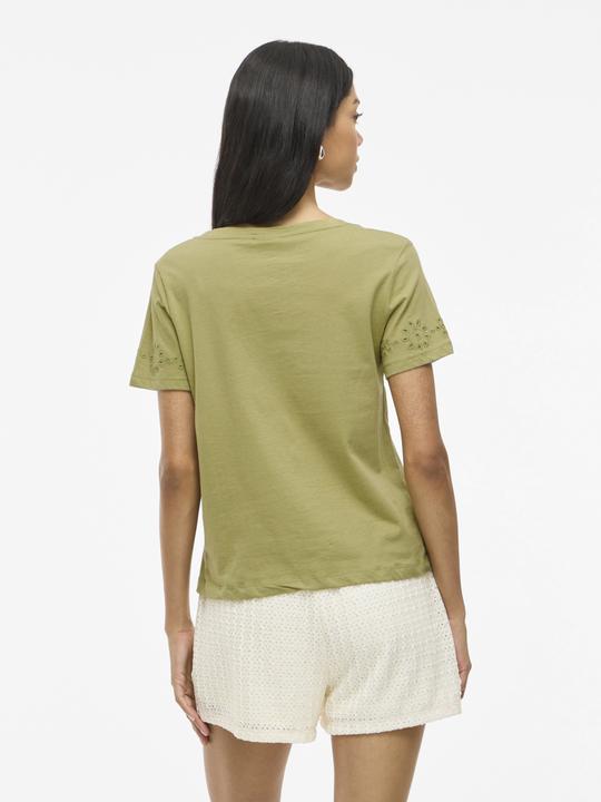 Image du produit Vila Rundhals Oberteil mit kurzen Ärmeln (XXL)