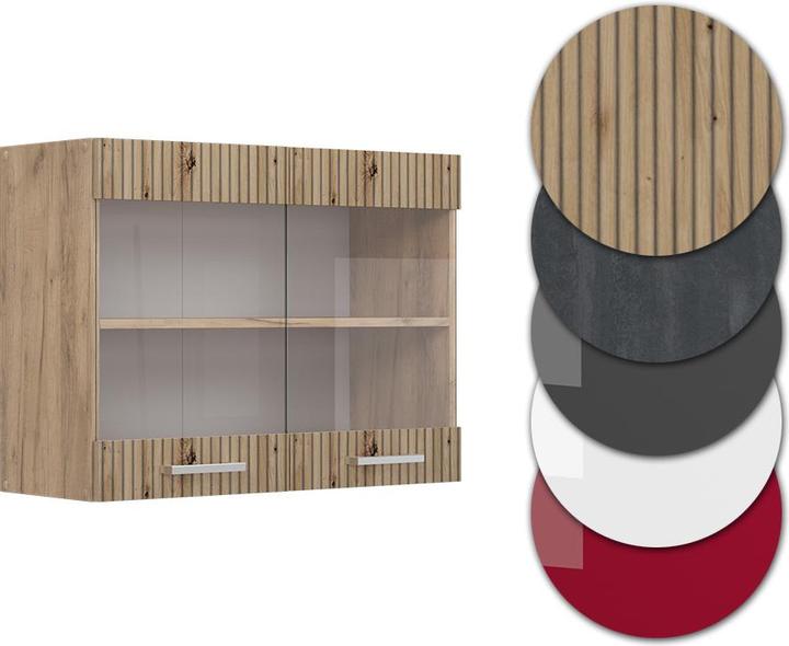 Produktbild Vicco Küchenglasschrank R-Line (80 x 31 x 60 cm)
