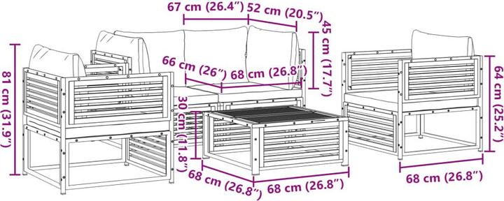 Produktbild vidaXL Genevieve
