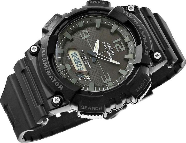 Produktbild Casio Herrenuhr SOLAR AQ-S810W-1A2VDF (Digitaluhr, Sportuhr, Analoguhr)