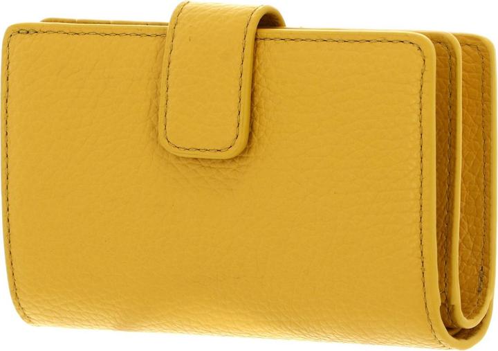 Actual product image Coccinelle Metallic Soft Mini Wallet Grained Leather